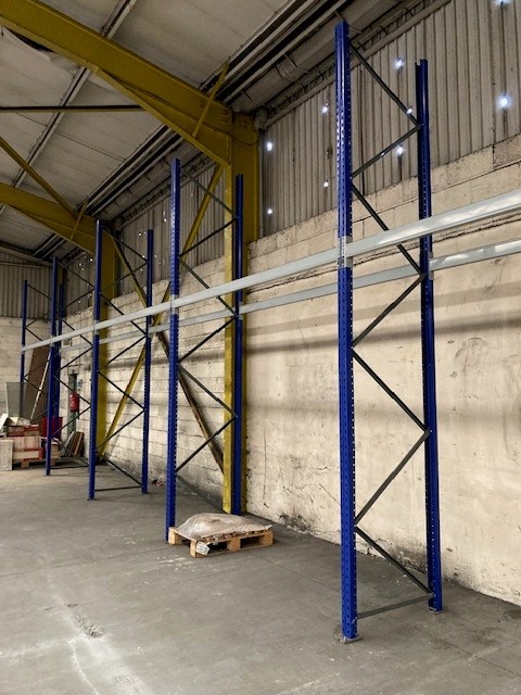 A large quantity of warehouse racking comprising of Dexion A3 grey and blue system approximately 20 - Image 10 of 10