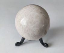 A Scolecite Sphere from India