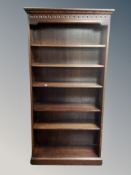 A Jaycee Oak open bookcase