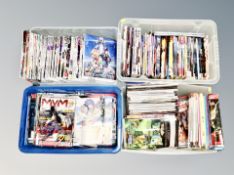 Four crates of Japanese Anime magazines