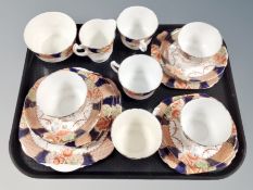 A tray of Wellington tea china