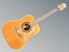 An Eko acoustic guitar