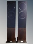 A pair of Tannoy floor standing tower speakers