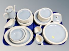 A quantity of Wedgwood Summer Sky dinner ware