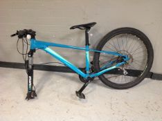 A Blade front suspension mountain bike (no front wheel)