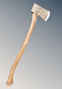 A vintage felling axe