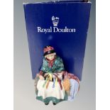 A Royal Doulton figure, Silks and Ribbons,