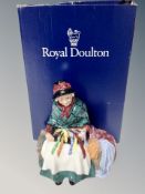 A Royal Doulton figure, Silks and Ribbons,