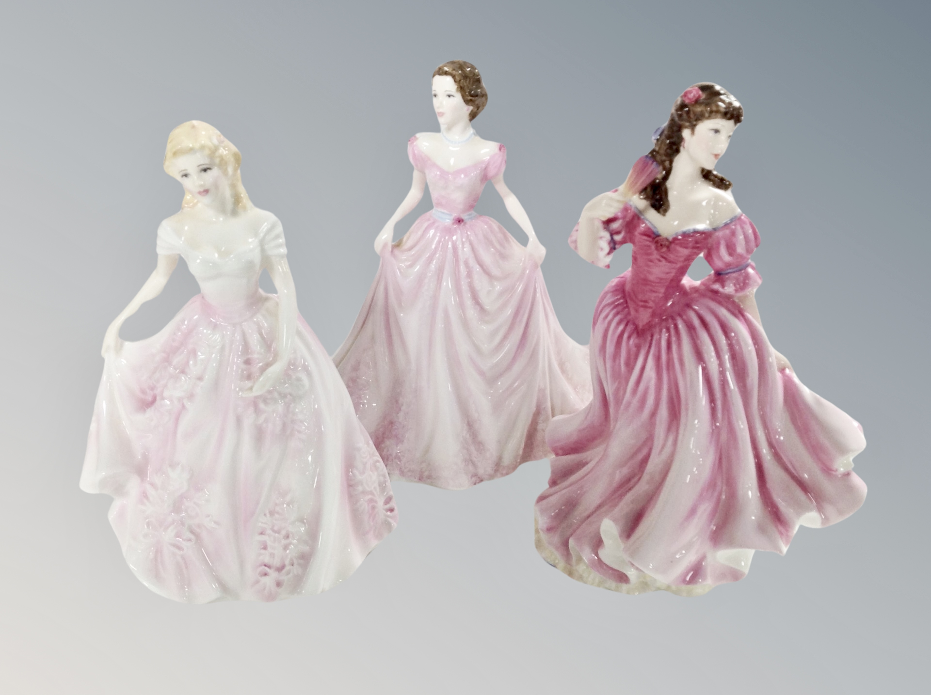 Three Royal Doulton figures : Hope,