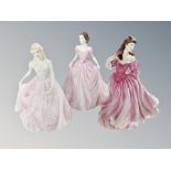 Three Royal Doulton figures : Hope,