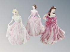 Three Royal Doulton figures : Hope,