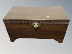 A camphor wood blanket box