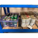 Seventy eight cans of Beer, Lager & Cider : San Miguel, Carlsberg, Heineken, K Cider, Hobogoblin,