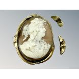 An old cameo brooch