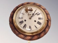 A ship's style clock