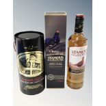 A bottle Famous Grouse Scotch blended whisky, 70ml,