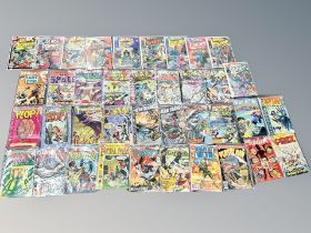 DC Comics : Black Lightning issues 1 to 10 and other mixed title's including Lady Cop, Teen Titans,