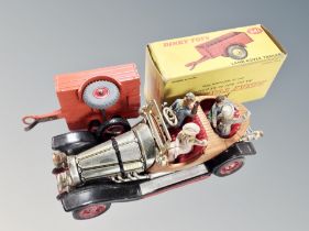 A Corgi Toys model Chitty Chitty Bang Bang with four passengers,