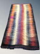 An Afghan flatweave rug 77 cm x 133 cm