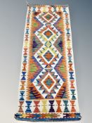 A Chobi kilim runner,