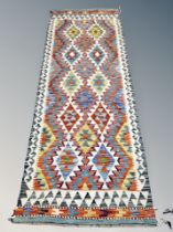 A Chobi kilim runner,