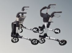 Two mobility walking aids