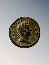 A 1717 dump issue farthing