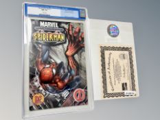 Marvel Comics : Ultimate Spider-Man issue 1, limited edition number 3310 of 5000,