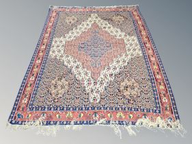 An Iranian flatweave rug 255 cm x 174 cm