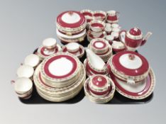 Approximately ninety pieces of Wedgwood Whitehall tea,