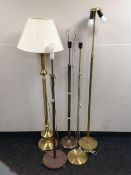 Five floor lamps (continental wiring)