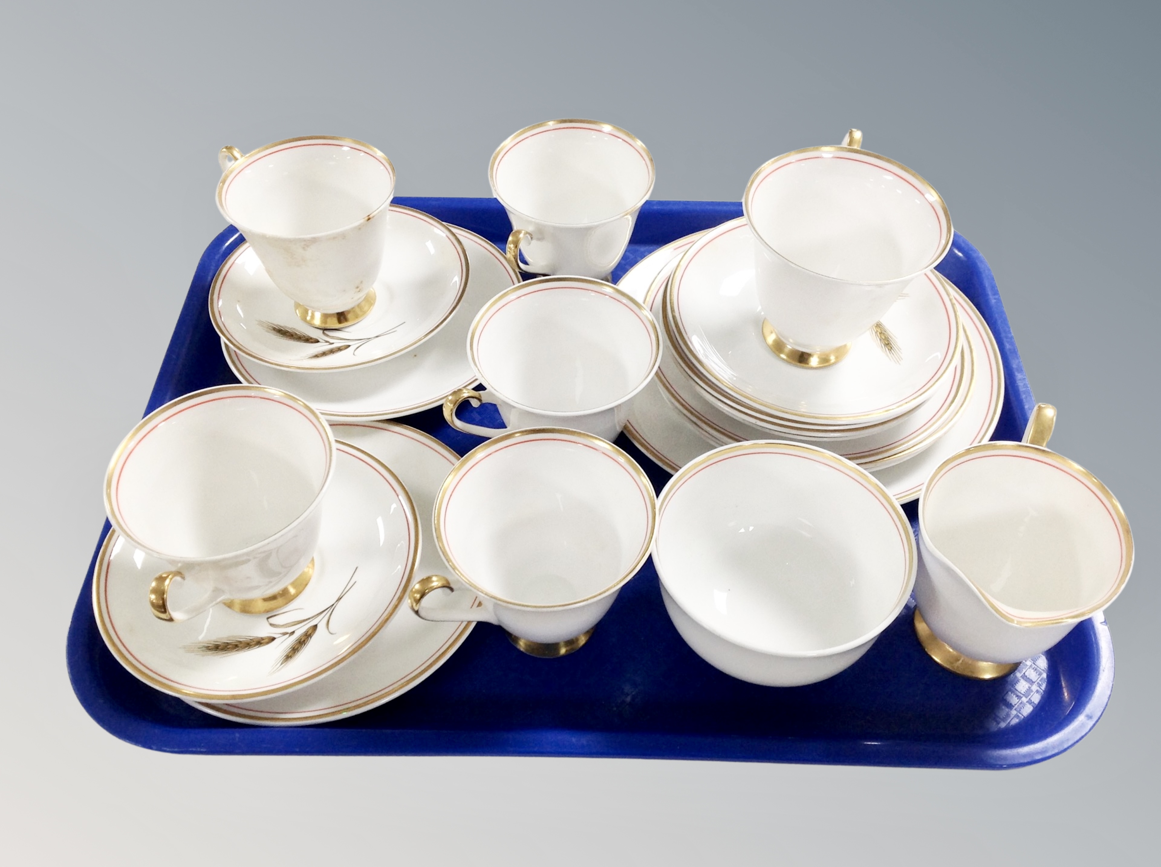 A twenty one Windsor bone china tea service