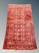 An Afghan Bokhara rug 187 cm x 102 cm