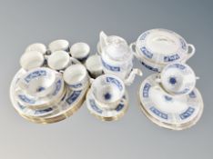 Approximately forty three pieces of Coalport Revelry china