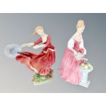 Two Royal Doulton figures - Alexandra HN 3292 and Fiona HN 3252