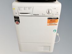 A Hotpoint tumble dryer