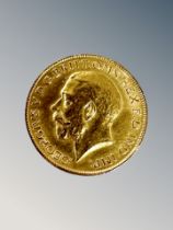A 1913 George V full gold sovereign