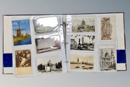 An album of 20th century postcards