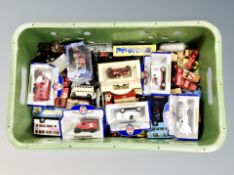 A box of die cast vehicles, Oxford,