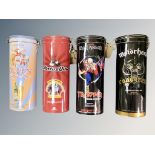 Four Beer & Glass Collector's Sets in Presentation Cans : Iron Maiden Trooper Premium Beer,