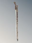 An old blackthorn sword stick
