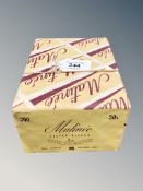 A paper sealed pack of mid century Matinee filter tipped cigarettes (10 x 30's).