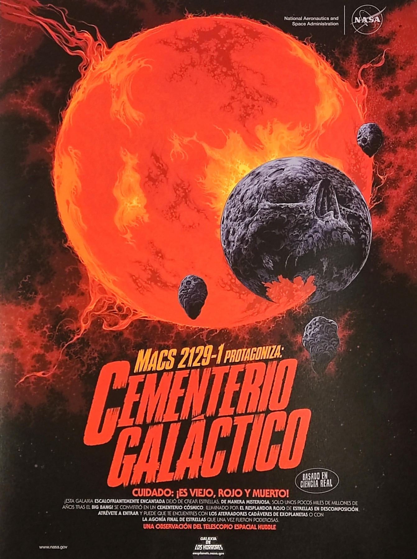 Nasa and Star Trek posters : Nasa - Galactic Cemetery and Flares of Fury (40.64 x 30.