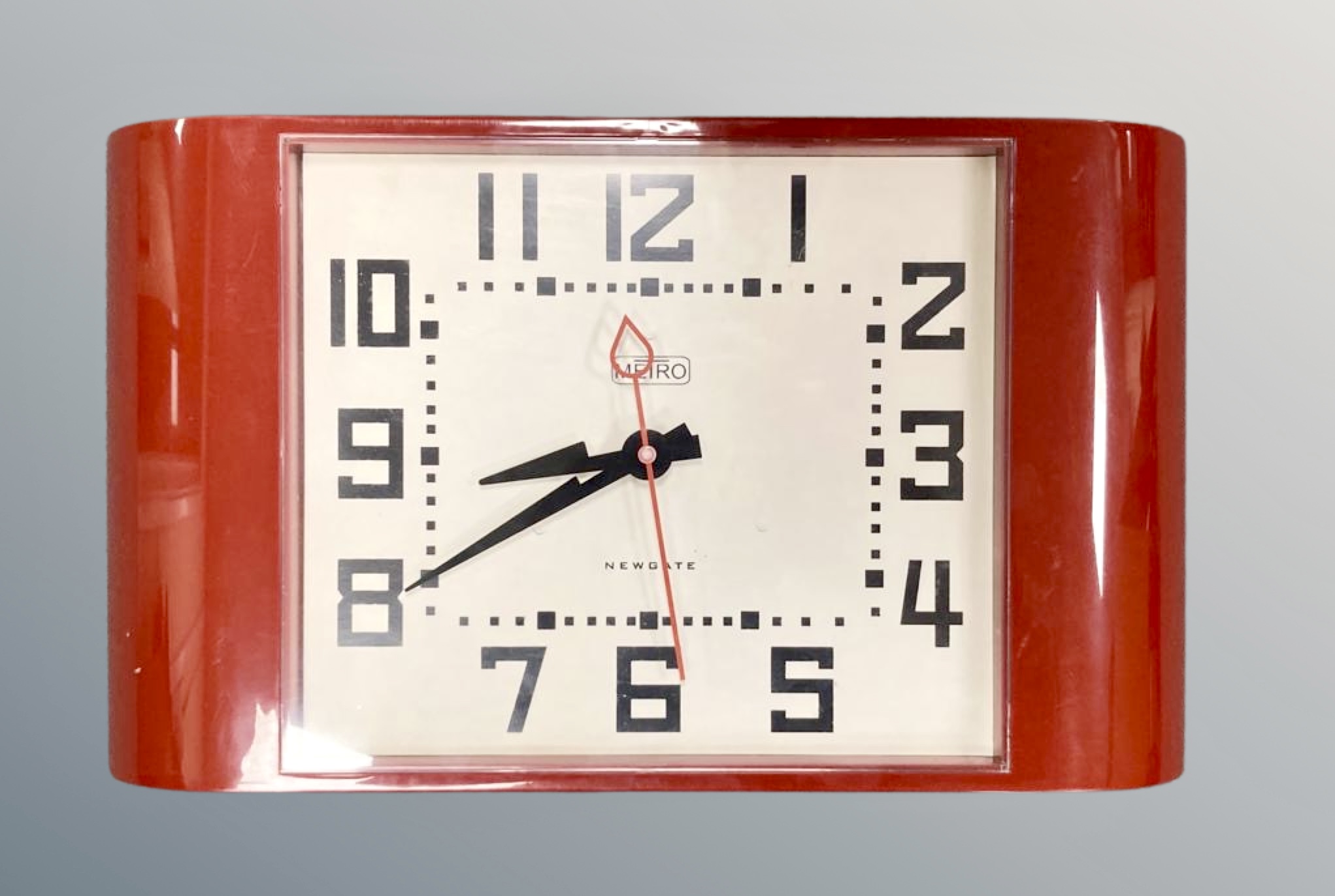 A Newgate Clocks 'Metro' wall clock,