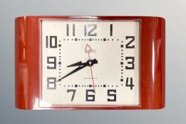 A Newgate Clocks 'Metro' wall clock,