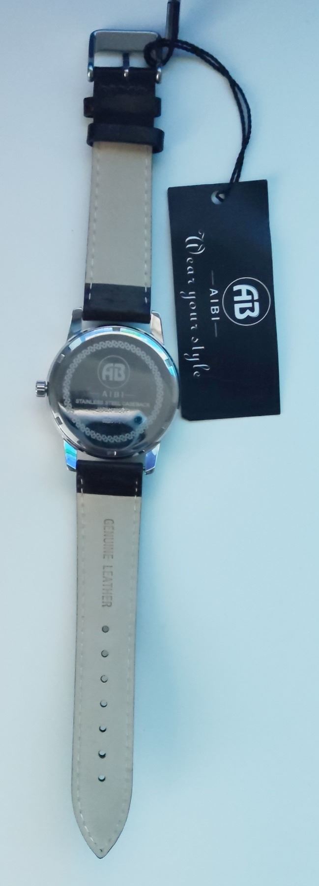 A new gent's Aibi watch with tag. Japanese movement. - Image 2 of 2