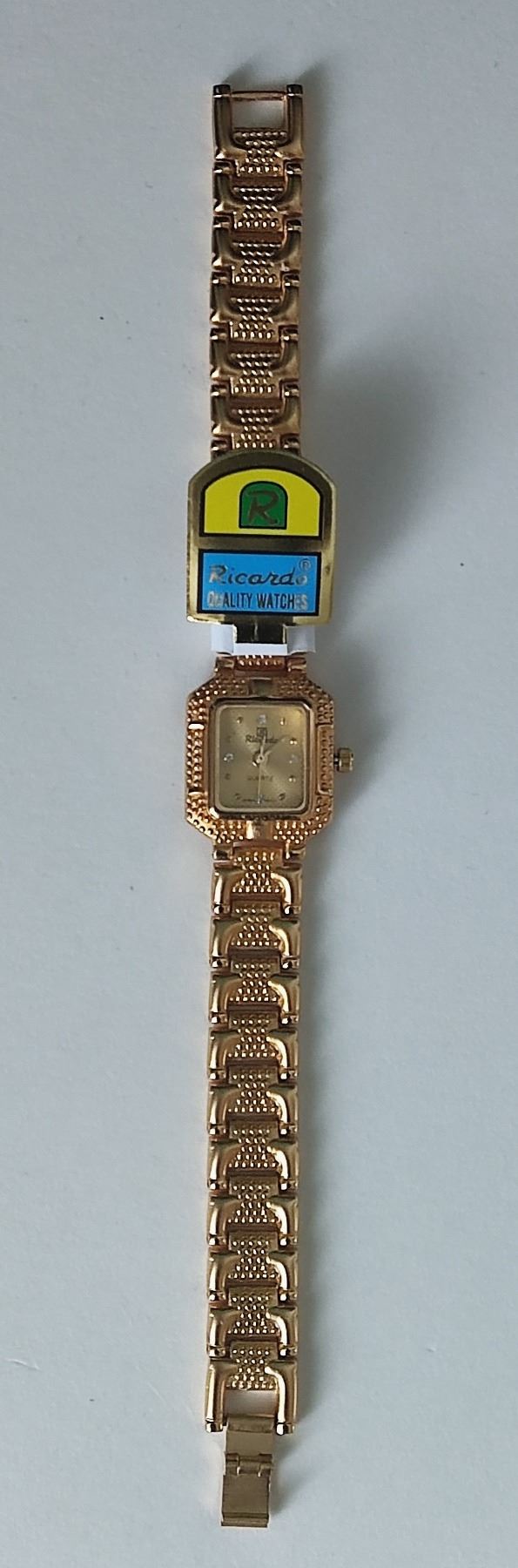 A brand new Ricardo lady's cocktail watch, 20mm face, with back film, battery fitted. - Image 2 of 2