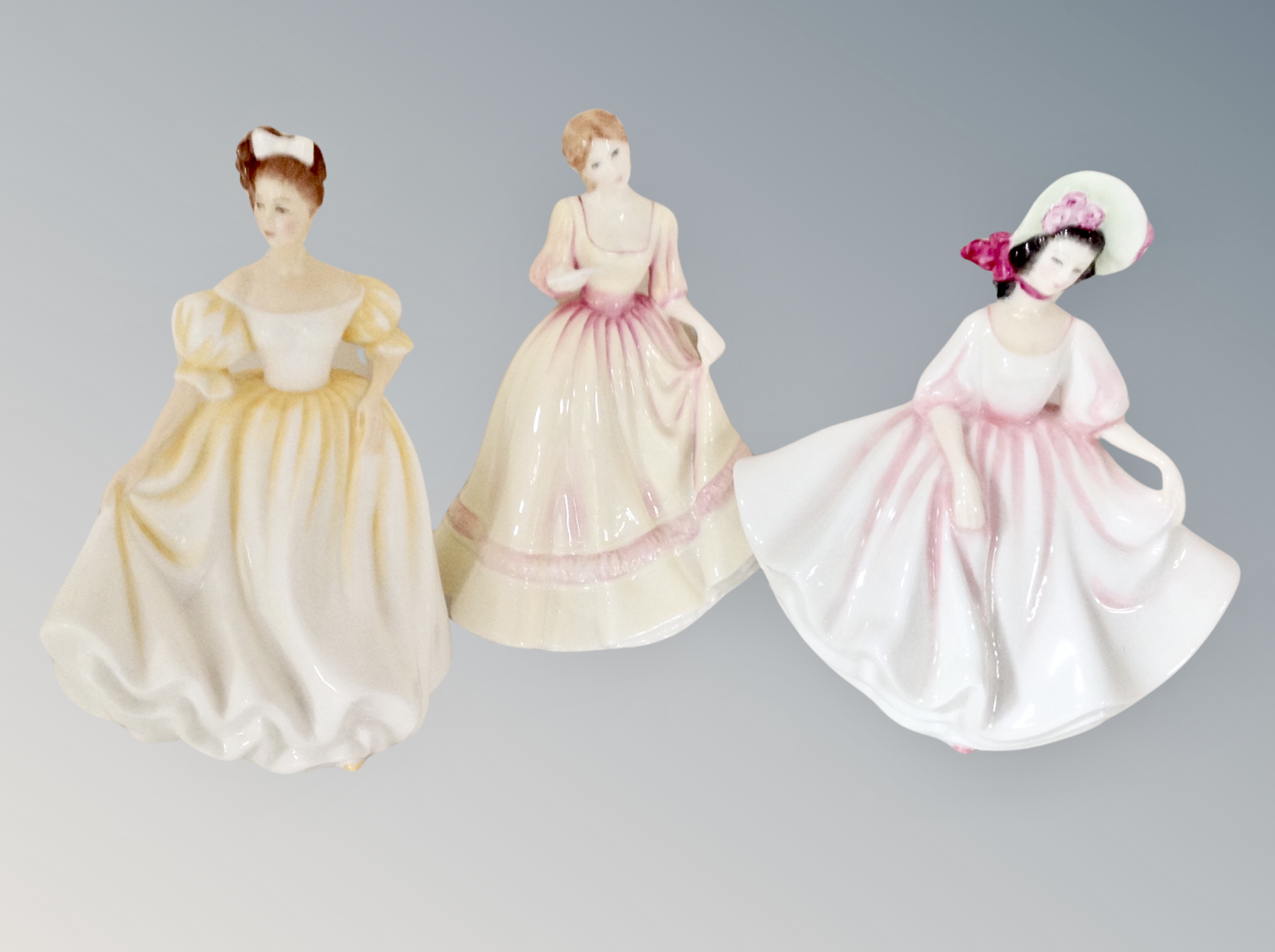 Three Royal Doulton figures - Natalie HN 3173,