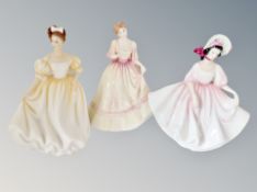 Three Royal Doulton figures - Natalie HN 3173,