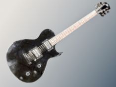 An SX electric guitar